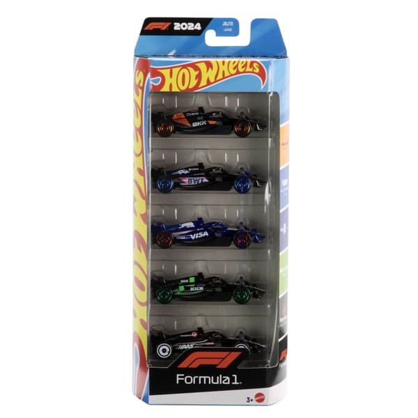 Hot Wheels F1 Racing 5-pack