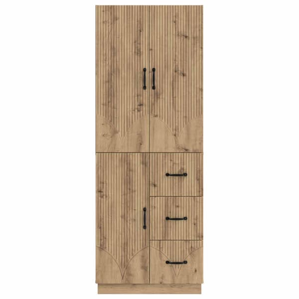 Skåpset 2 pcs Artisan-ek Konstruerat trä