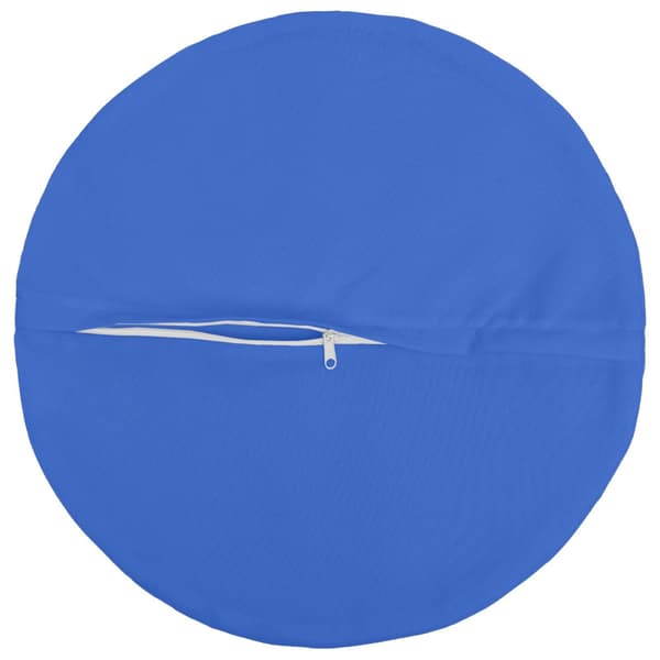 Kuddöverdrag 6 st HEERLEN Kungsblå Ø 60 cm Polyester