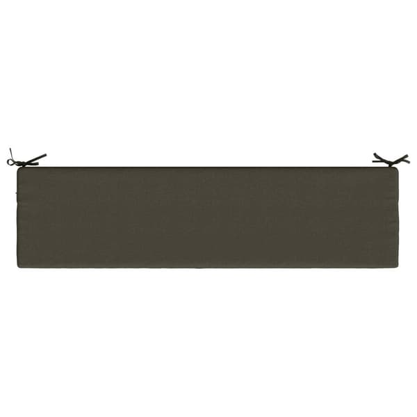 Bänk kudde SOEST 100% Polyester Antracit 150 x 40 x 8 cm