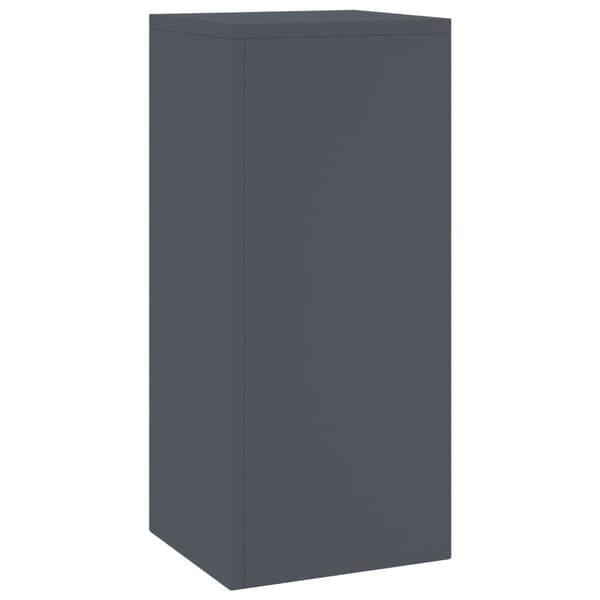 Växtställ 2 pcs Antracit 24 x 24 x 55 cm Stål