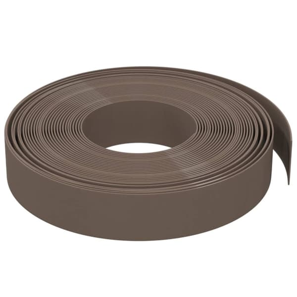Rabattkant brun 10 m 10 cm polyeten
