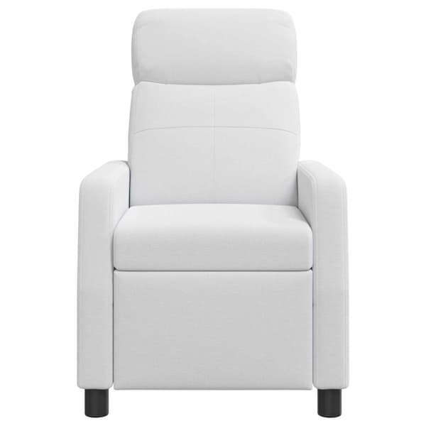Recliner Vit Tyg