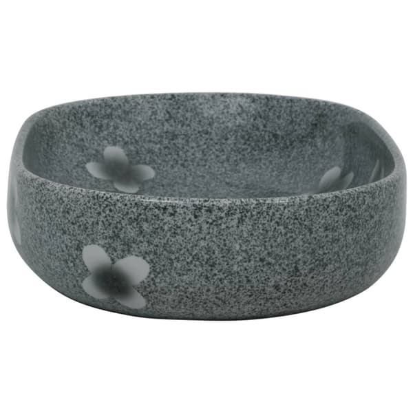Handfat blå oval 59x40x14 cm keramik