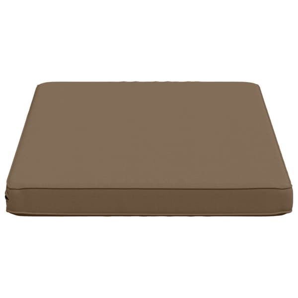 1-delad Bänk Kudde VUGHT 100% Polyester Taupe 80 x 50 x 5 cm
