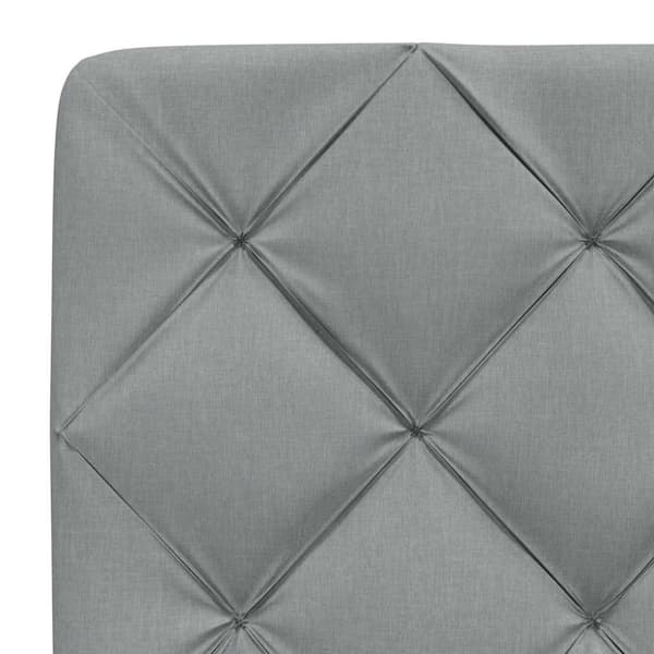 Bed Frame without Mattress Light Grey 180x200 cm Fabric