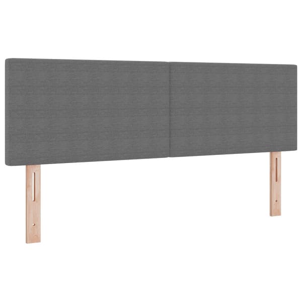 Bäddfjäder Ljusgrå och vit. 160 x 200 cm Kordread tyg