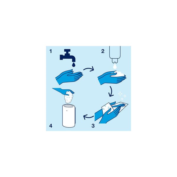 Dispenser TORK S4 Tvål INT Sens. vit