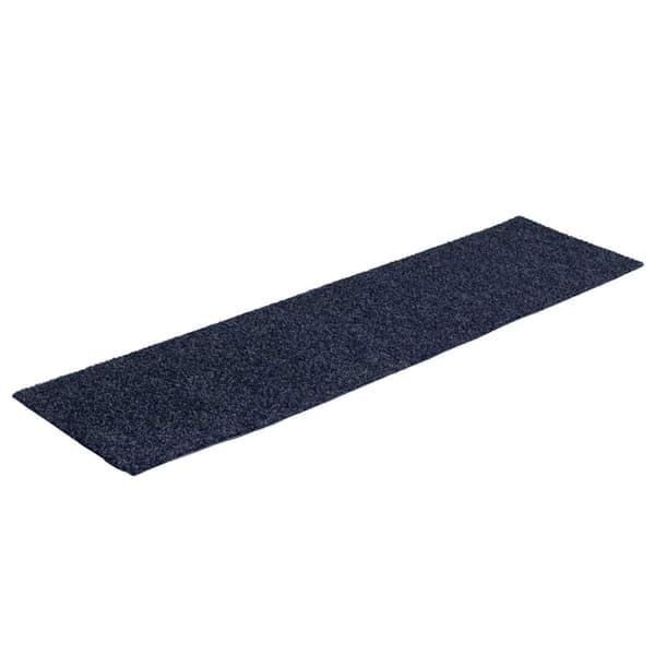 Trappmattor självhäftande 30 st 76x20 cm gråblå rektangulära