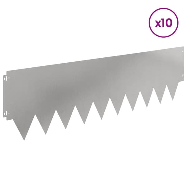 Kant för gräsmatta 10 pcs metall