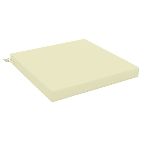 1-delad Sittdyna SOEST 100% Polyester Gräddvit 60 x 60 x 7 cm