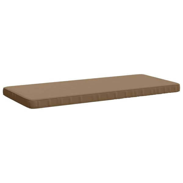 2-delade Bänk Kuddar VUGHT 2 st 100% Polyester Taupe