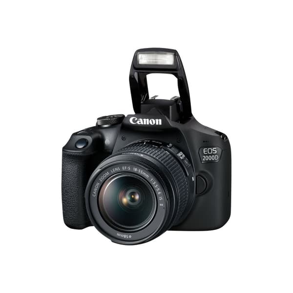 Canon EOS 2000D - digitalkamera EF-S 18-55mm III-lins