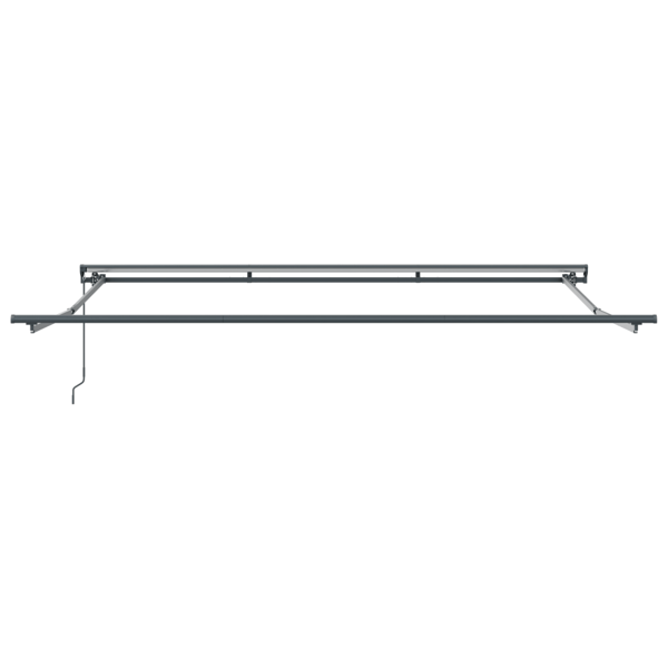 Utfällbar markis Kräm 400 × 300 cm Polyester och aluminium