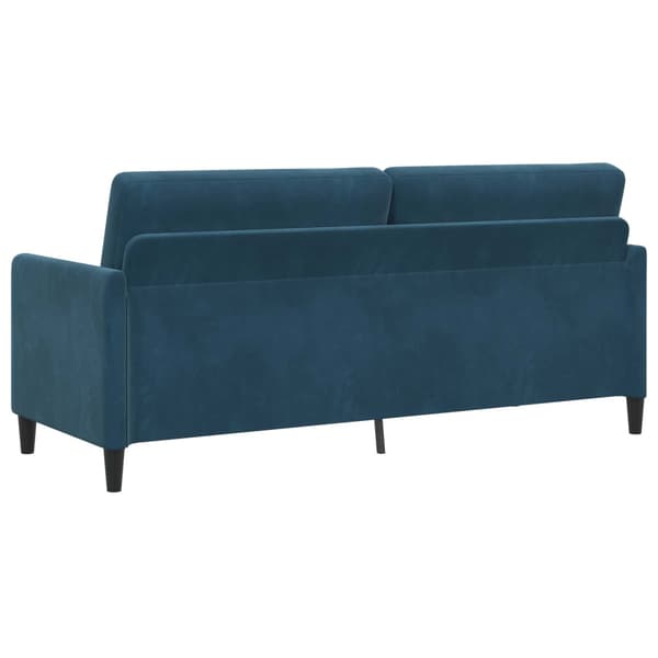 Soffa med förvaring Blå 192 x 78 x 87 cm Polyester
