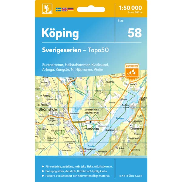 58 Köping Sverigeserien Topo50