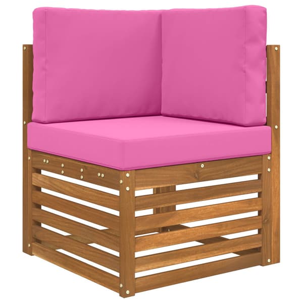 Utomhus Soffa Kudde 3 pcs Rosa Polyester