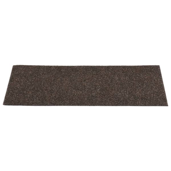 Trappmattor självhäftande 15 st 60x25 cm mörkbruna rektangulära