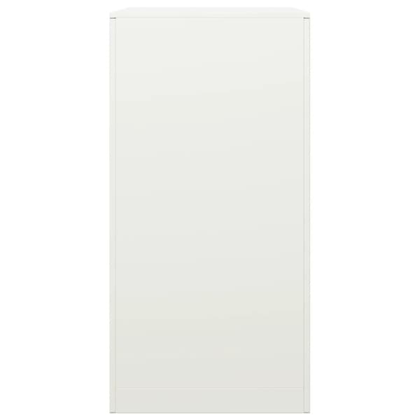 Vedställ vit 60x40x80 cm stål