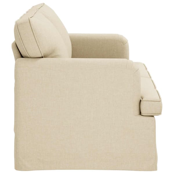 Soffa Kräm 142 x 80 x 85 cm tyg