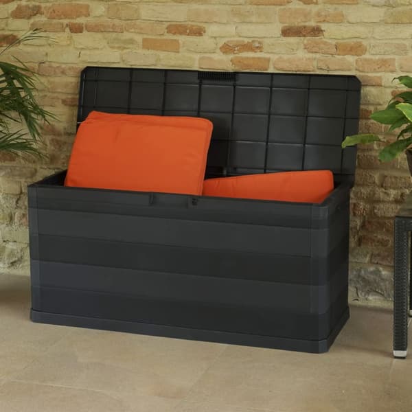 Dynbox 117x45x56 cm svart