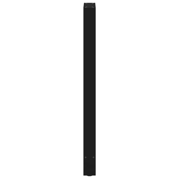Barbordsben svarta 2 st 50x(110-111) cm stål