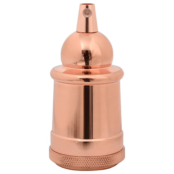 Lamphållare 2 st roséguld E27