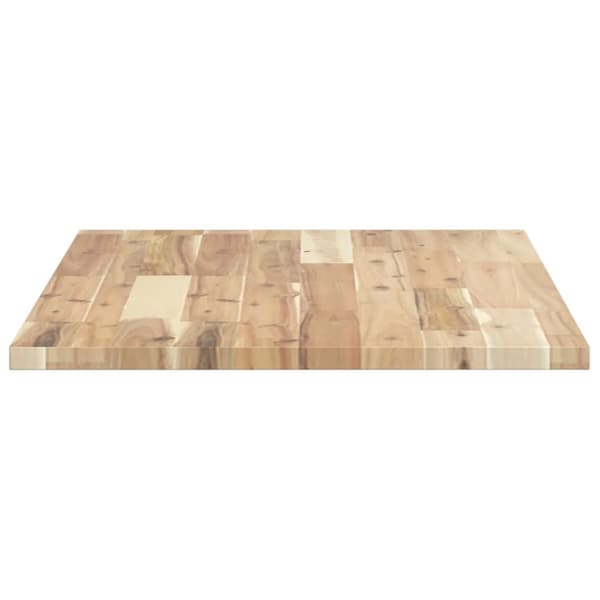 Bordsskiva rektangulär 60x50x2 cm massivt akaciaträ