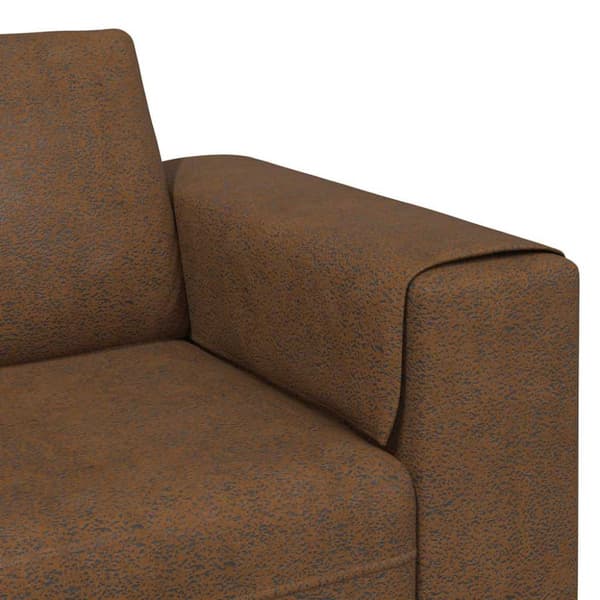 Vardagsrumsoffa Brun 250 x 77 x 76 cm