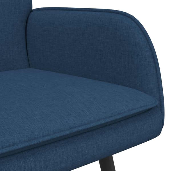 2-sits soffa Blå 115 x 61 x 87 cm tyg