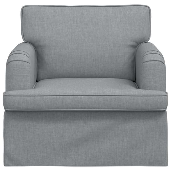 Soffa Ljusgrå 84 x 80 x 85 cm tyg