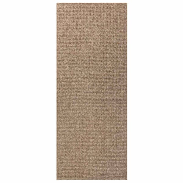 Områdesmattor Rektangulär AGIRA Naturfärg 200 x 80 cm Polyester