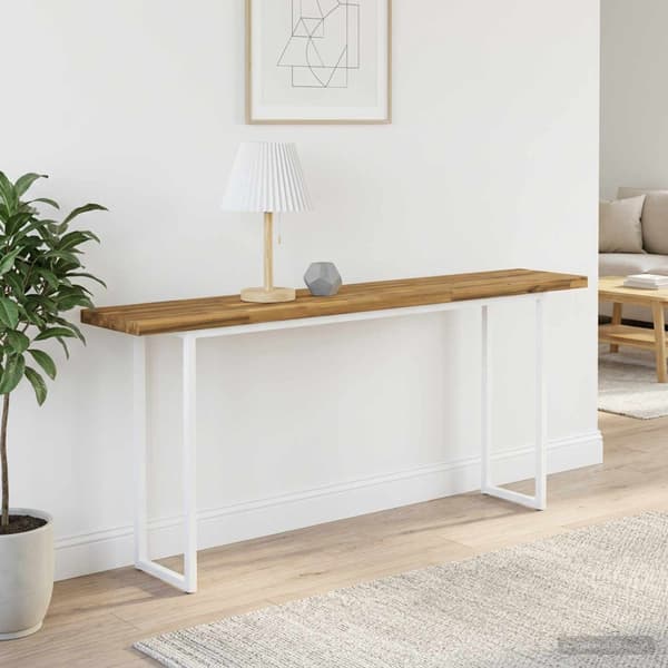 Rektangulärt Bordsskiva 90 x 50 x 3,5 cm Rektangulär Vit