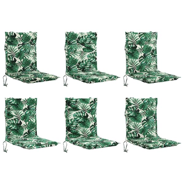 6-delade Höga Ryggstolsdynor GEMERT 6 st 100% Polyester
