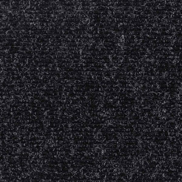Trappmattor självhäftande 30 st 76x20 cm svarta rektangulära