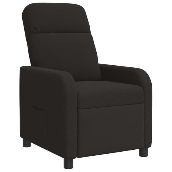 Recliner Svart Bouclé