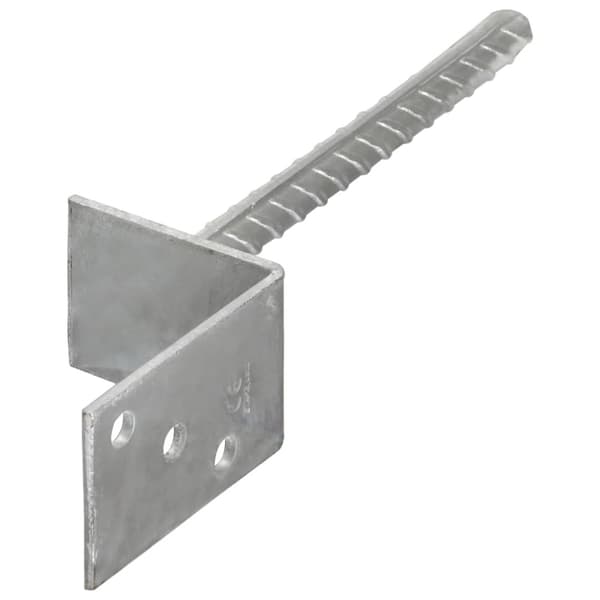Jordankare 12 st silver 8x6x30 cm galvaniserat stål