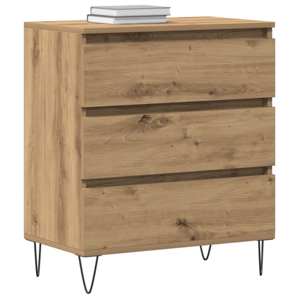 Sideboard med låda Artisan Ek 60 x 35 x 70 cm Konstruerat trä