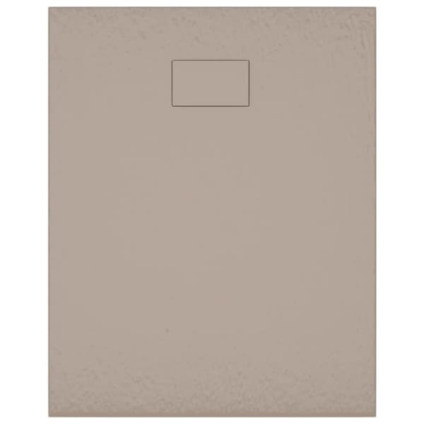 Duschkar SMC brun 100x80 cm