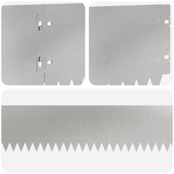 Kant för gräsmatta 30 pcs 103 x 15 cm Stål Silver