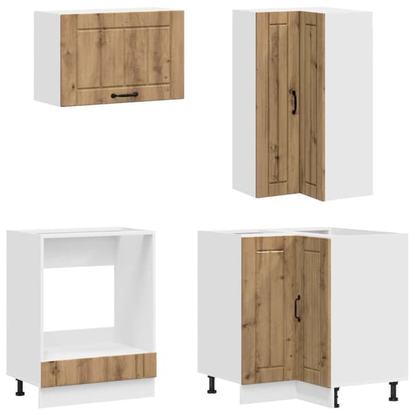 Köksenhet LUCCA 8 pcs Artisan-ek Konstruerat trä
