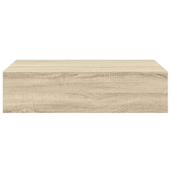 Väggmonterad låda ek 40x23,5x10 cm MDF