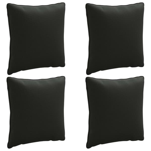 4-delad ryggkudde PUTTEN 4 st 100% Polyester Svart