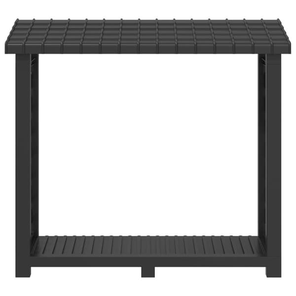 Eldstäder Rack Antracit 114 x 46 x 101 cm PP