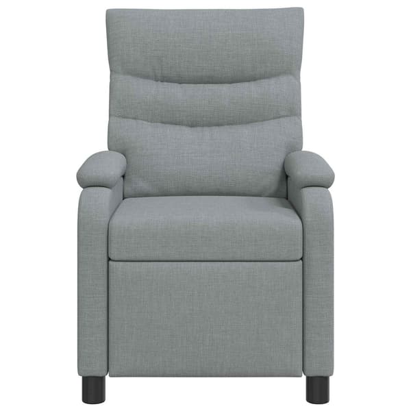 Recliner Ljusgrå Tyg