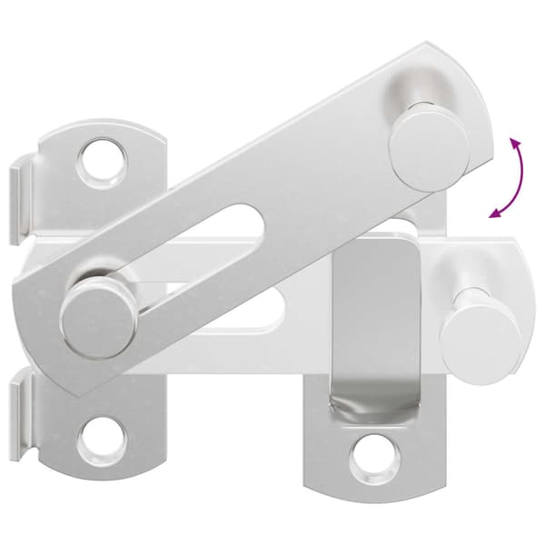 Dörrlås 423 pcs Silver 70 x 8 mm Stål