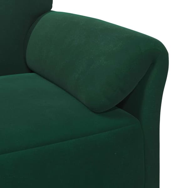 2-sits soffa Mörkgrön 138 x 83 x 95 cm Sammet