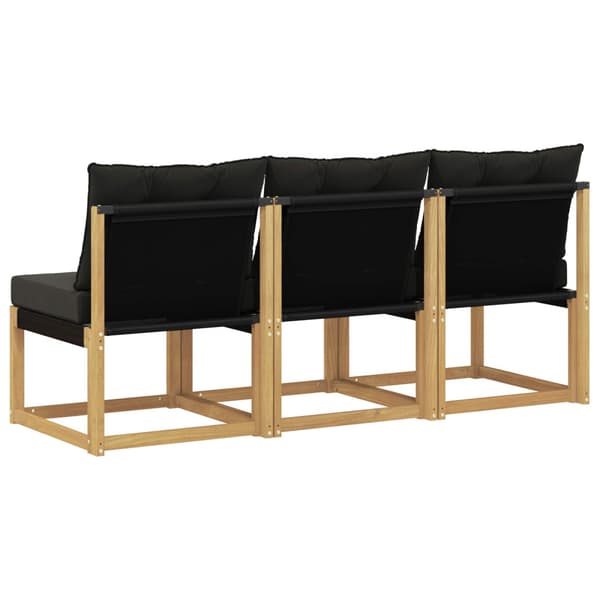 3 Stycke Utomhus Mellansoffa
