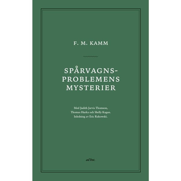 Spårvagnsproblemens mysterier (häftad)