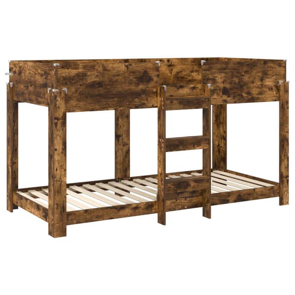 Köksbädd för barn Rökt ek 90 x 190 cm Konstruerat trä